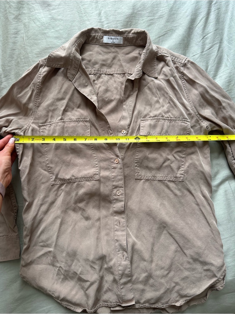Aritzia Babaton Utility Button Down Shirt - Picture 7 of 11